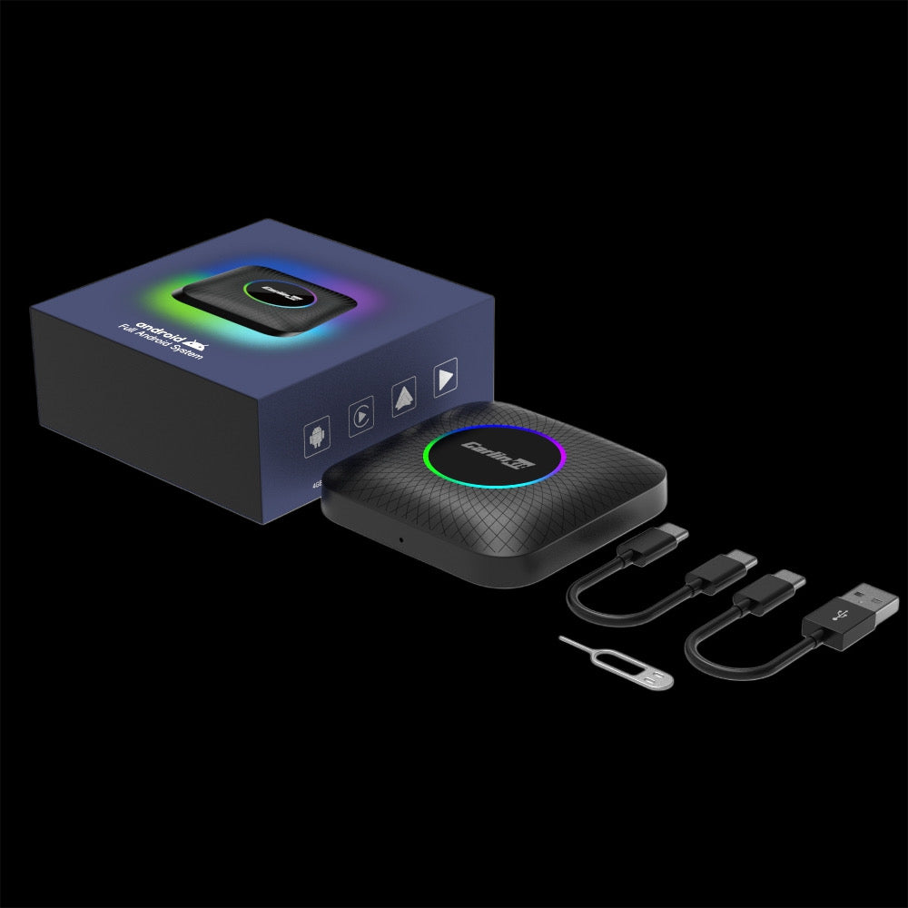 Belaidis USB Android 13 CarPlay ir Android Auto adapteris "AI Box"